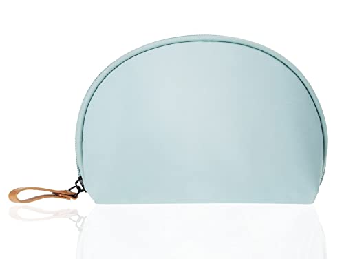 Kososuru Sky Blue Waterproof Nylon Small Makeup Bag for Travel & Purse
