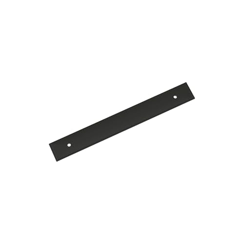 Amerock Maymont 6-5/16" Matte Black Decorative Cabinet Backplate