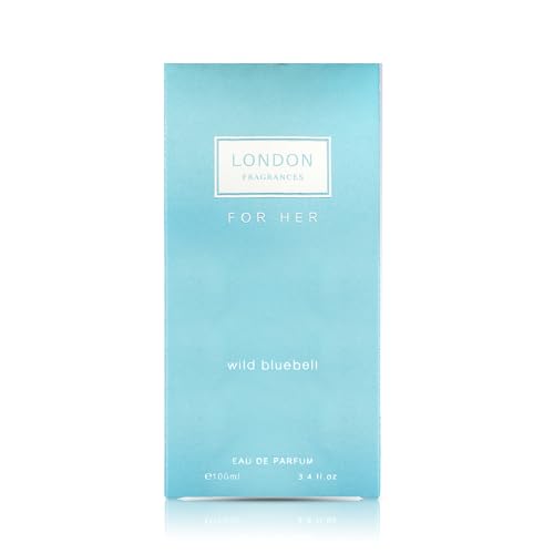 Fine Perfumery London Wild Bluebell Eau de Parfum for Women, 3.4 oz