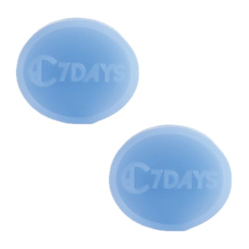 CDH7DAYS Soft Milky Soap Bar for Moms (2 Pack, Blue) - EWG Verified Vegan Cleanser for Sensitive Skin
