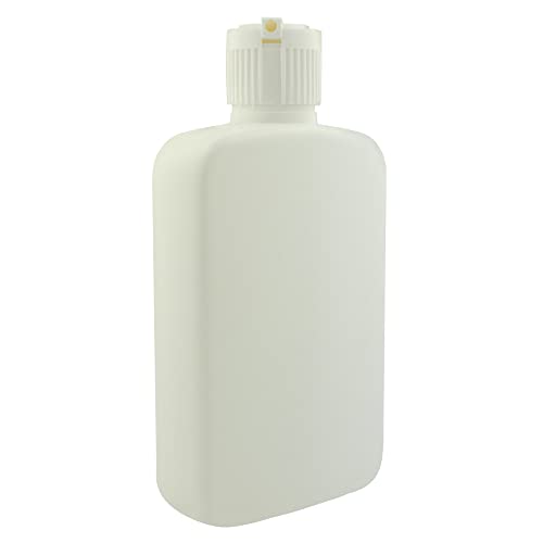 Refillable Holy Water Bottle with Gold Cross - 4oz