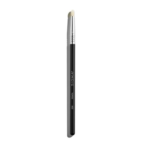 Sigma E30 Pencil Eyeshadow Brush Cranberry 1 Pack - Precise Eye Makeup Tool