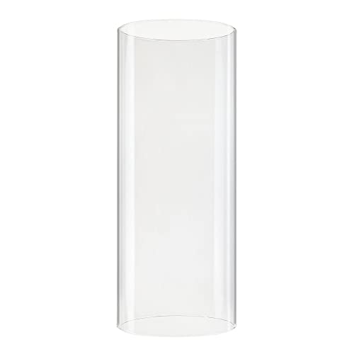 CYS EXCEL 4" x 9.5" Glass Hurricane Candleholder - Clear Shade