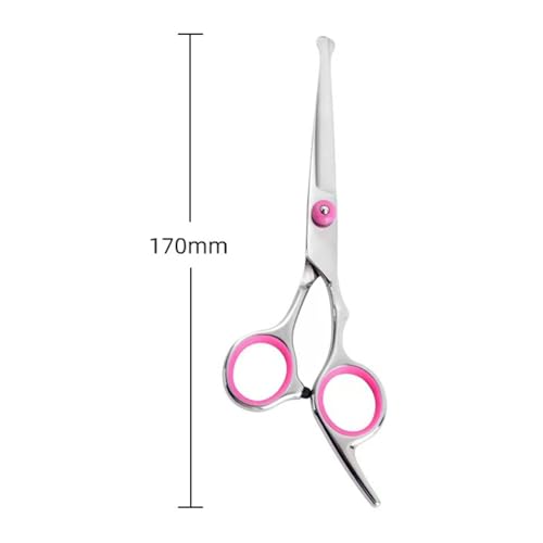 Women¡¯S Pubic Hair Scissors Round-Tip Scissors&Bikini Trimmer Safety Groomer For Sensitive Areas, Stainless Steel, Ergonomic Grip£¨Pink£©