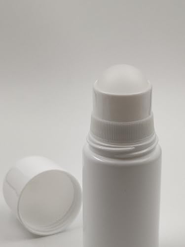 4-Pack 50mL Empty Roll-On Bottles for DIY Deodorants & Oils