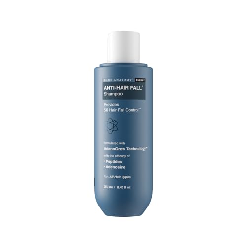 Bare Anatomy Anti-Hair Fall Shampoo - 250ml | Strengthens Roots & Reduces Breakage | Sulphate & Paraben Free