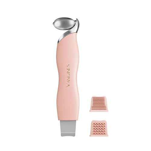 Vangines Stainless Steel Ice Roller & Facial Cleansing Brush Skincare Set
