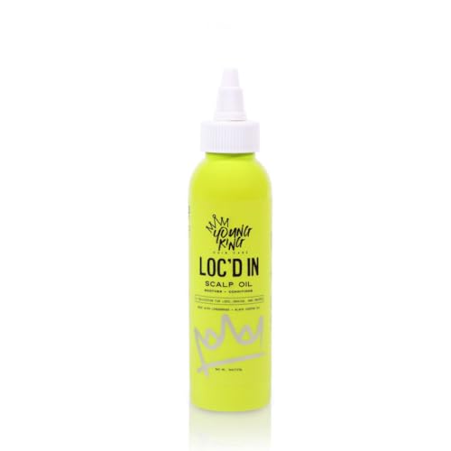 Scalp Oil for Curly Hair - Black Castor Oil & Lemongrass 4oz