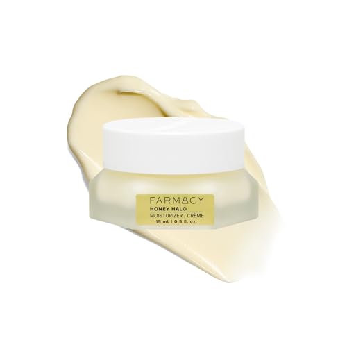 Farmacy Honey Halo Ceramide Face Moisturizer 0.5oz - Hydrating Barrier Repair for Dry Skin