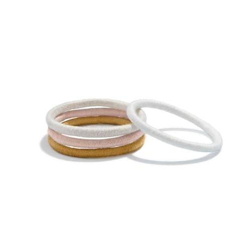 Kooshoo Eco-Friendly Hair Ties for Women | Plant-Based, No-Snap Design