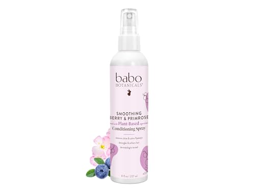 Babo Botanicals Berry Primrose Hair Detangler - 8 Fl Oz