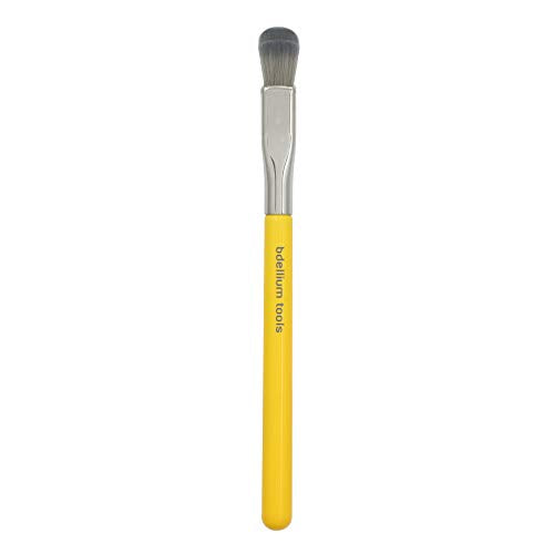 Professional Makeup Brush Double Dome Blender for Eyes - Vegan Synthetic Fibers