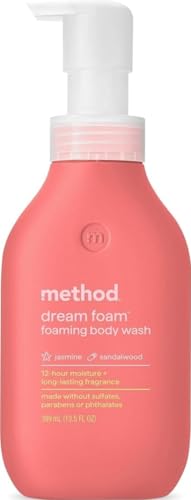 Method Dream Foam Jasmine Sandalwood Foaming Body Wash - 13.5 oz