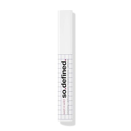 wet n wild So Defined Mascara - Volumizing & Lengthening, Black, 1.22 Fl Oz (Pack of 2)