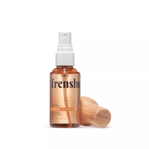 Being Frenshe Cashmere Vanilla | HAIR AND BODY LINEN MIST | Comes with the Makeup Remover Pads Gift, 2 fl oz