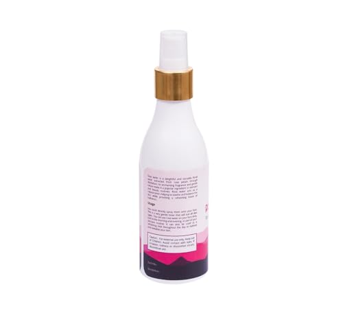 Yogi's Gift Rose Water 6.5 fl oz - Pure, Alcohol-Free Facial & Hair Spray, Pack of 1