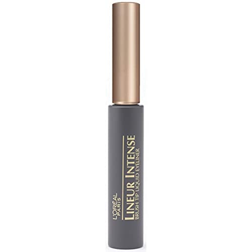 L'Oreal Paris Lineur Intense Liquid Eyeliner, Black, 0.24 Fl Oz (Pack of 2)
