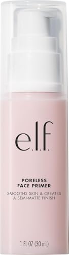e.l.f. Poreless Face Primer - Lightweight, Smooth Finish, Vegan, 1.01 Fl Oz