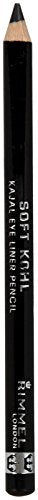 Rimmel Soft Kohl Eyeliner in Jet Black - Fade Resistant & Smudgeable