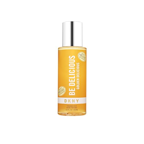 DKNY Golden Delicious Fragrance Mist for Women, 8.4 Fl Oz