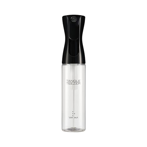 TANGLE TEEZER Refillable Fine Mist Spray Bottle Black 10.1 oz Hair Care