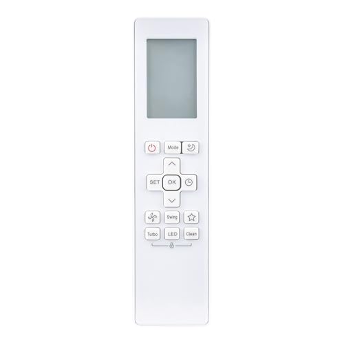 AULCMEET RG10B(G)/BGEF AC Remote Control - Compatible with Midea, Samsung, Cooper & More