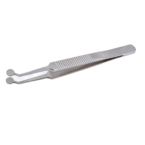 Titanium Eyelid Massage Tweezers & Glass Wand Kit for Dry Eye Relief