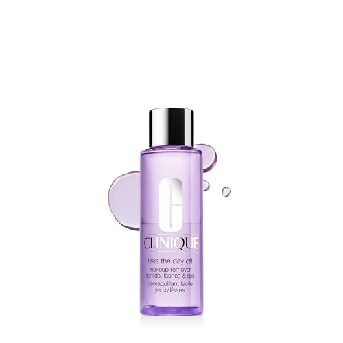 Clinique Take The Day Off Liquid Makeup Remover For Lids, Lashes, + Lips | Eye Makeup Remover | Oil Free + Non-Irritating | For All Skin Types