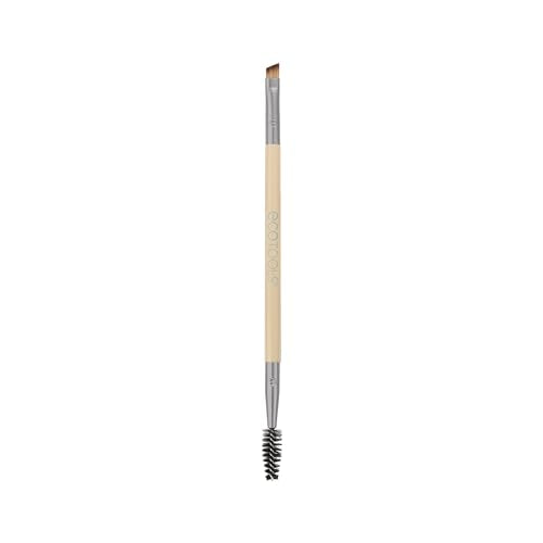 EcoTools Eyebrow Brush Duo - Dual-Ended Spoolie & Angled Brush, 1 Count