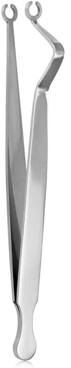 MedTool Surgical Steel Piercing Forceps Clamp for Body Jewelry Application