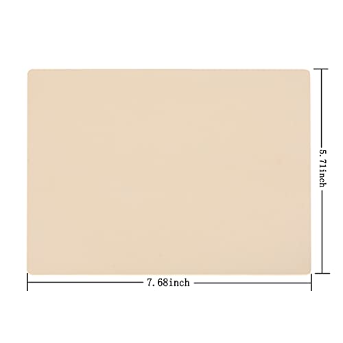 20pcs Tattoo Practice Skin, 8x6" Double-Sided Fake Skin for Tattooing
