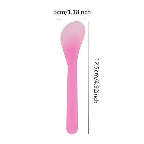 Disposable Cosmetic Mask Spatulas 100 Pack - Reusable Face Mask Applicators