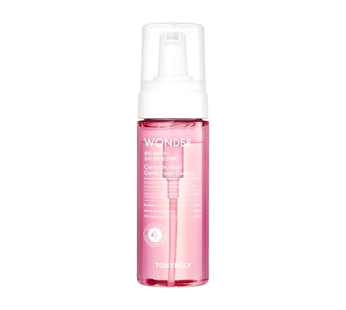 TONYMOLY Wonder Ceramide Mochi Foam Cleanser - Gentle Micellar Hydrating Cleanser