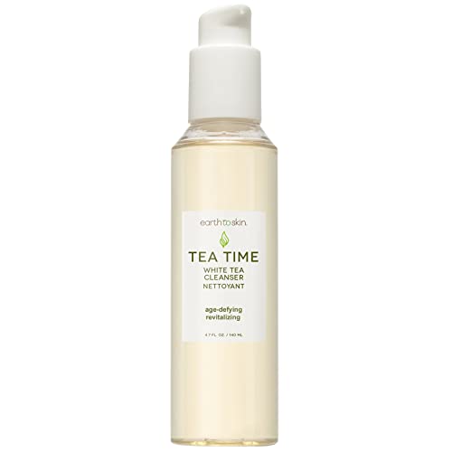 Earth To Skin Tea Time White Tea Facial Cleanser - Sulfate Free, 4.7 fl oz