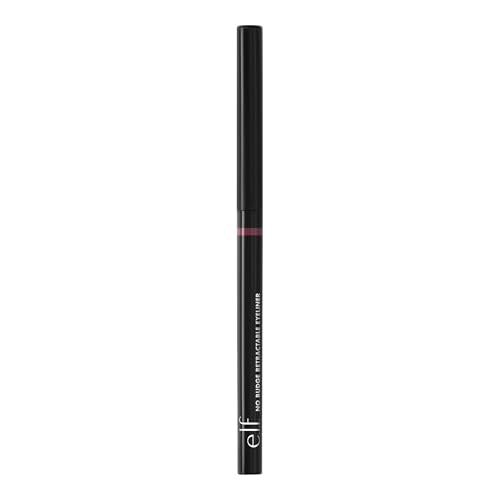 e.l.f. No Budge Retractable Eyeliner - Waterproof, Creamy & Vegan, Ruby