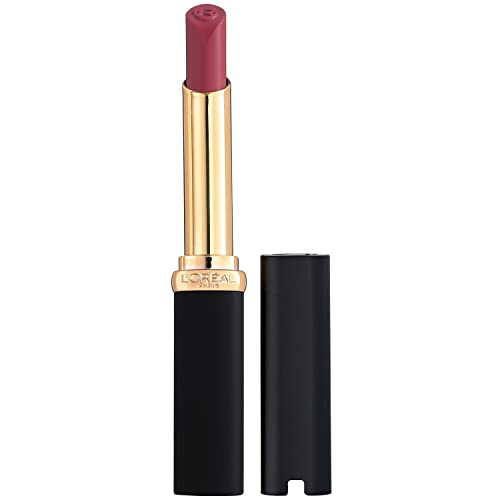 L'Oreal Paris Colour Riche Matte Lipstick, Le Rosewood Ambition, 0.06 Oz - Long-lasting Comfort with Hyaluronic Acid