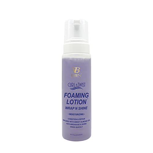 EBIN NEW YORK Curl & Twist Foaming Lotion - 8.5 oz for Curly Hair