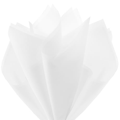 Hallmark Bulk White Tissue Paper - 100 Sheets for Gift Wrapping & Crafts