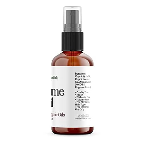 Sweet Essentials BACCARAT ROUGE-540 - (MFK Type), Fragrance - Perfume Oil, Made with Organic Oils, 2oz, Spray on Perfume Hair & Body Oil - Alcohol, Silicone & Preservative Free