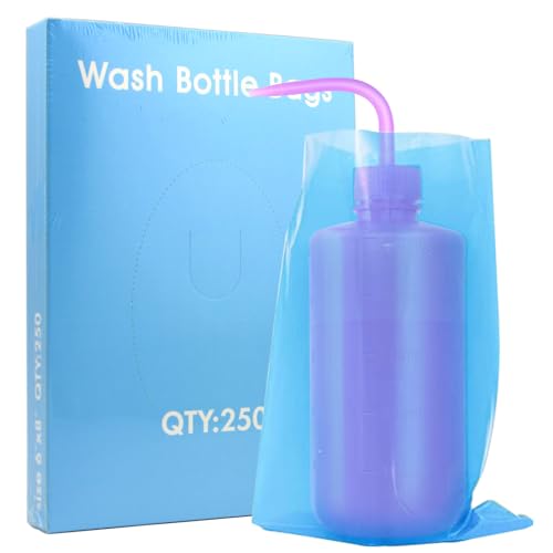 Denergy Tattoo Bottle Bags 250ml - 250pcs Disposable Squeeze Covers
