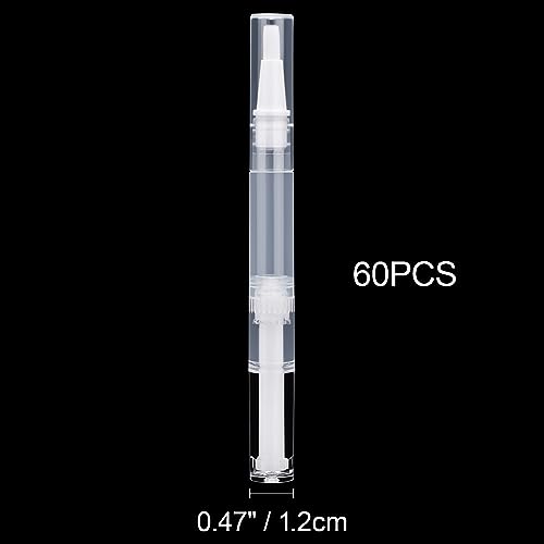 SOKOSEY 10-Pack 3ml Refillable Cuticle Oil Pens with Brush Tips