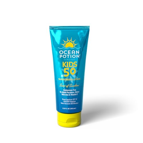 Ocean Potion Kids Sunscreen SPF 50 - 6.8 Fl Oz - Water-Resistant & Kid-Friendly