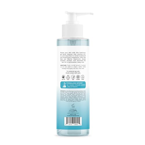 Hydrating Gel Facial Cleanser with Blue Sea Kale – 8 fl oz