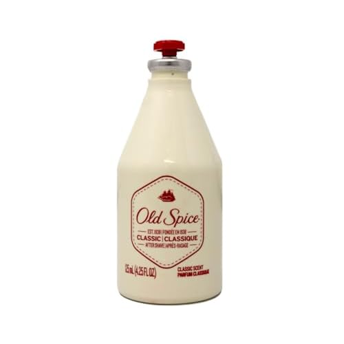 Old Spice Classic After Shave 4.25 Ounce (125ml) (2 Pack)