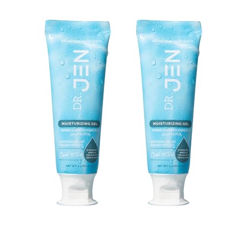 Dr. Jen Dry Mouth Moisturizing Gel – Dentist Designed Oral Hydration, Mint