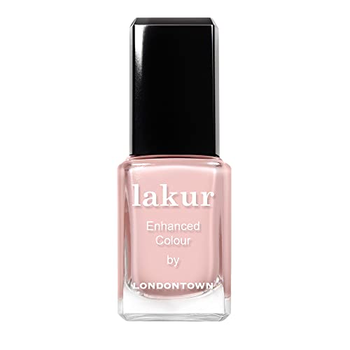 LONDONTOWN Lakur Nail Polish ? Pink & Purple Shades, Long-Lasting, Streak-Free, Chip-Resistant | 21+ Free Non-Toxic Vegan Nail Color, Strengthens & Hydrates Nails, 0.4 Fl Oz