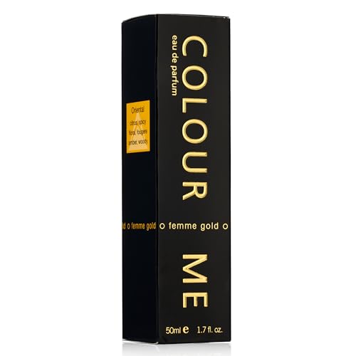 Colour Me Gold Femme Eau de Parfum - Jasmine & Rose - 1.7 oz