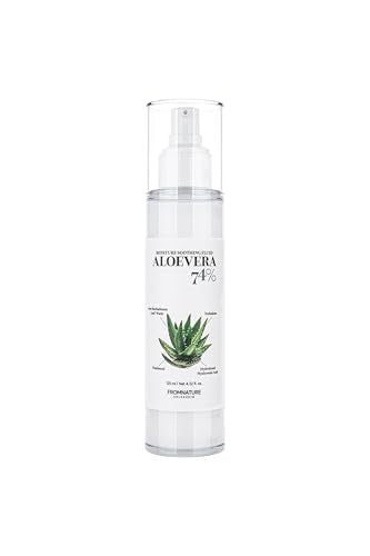 FROMNATURE Aloe Vera 74% Moisture Soothing Fluid 125ml with Hyaluronic Acid