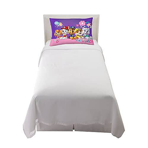 Franco Paw Patrol Kids Reversible Microfiber Pillowcase, 20"x30"