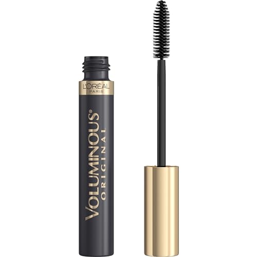 L¡¯Oreal Paris Original Voluminous Mascara, Building Mascara Volume and Length Formula, Washable, Black Brown, 0.28 Fl Oz., 1 Count